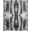 Feizy Coda 8930F Modern Abstract Rug in Black/White