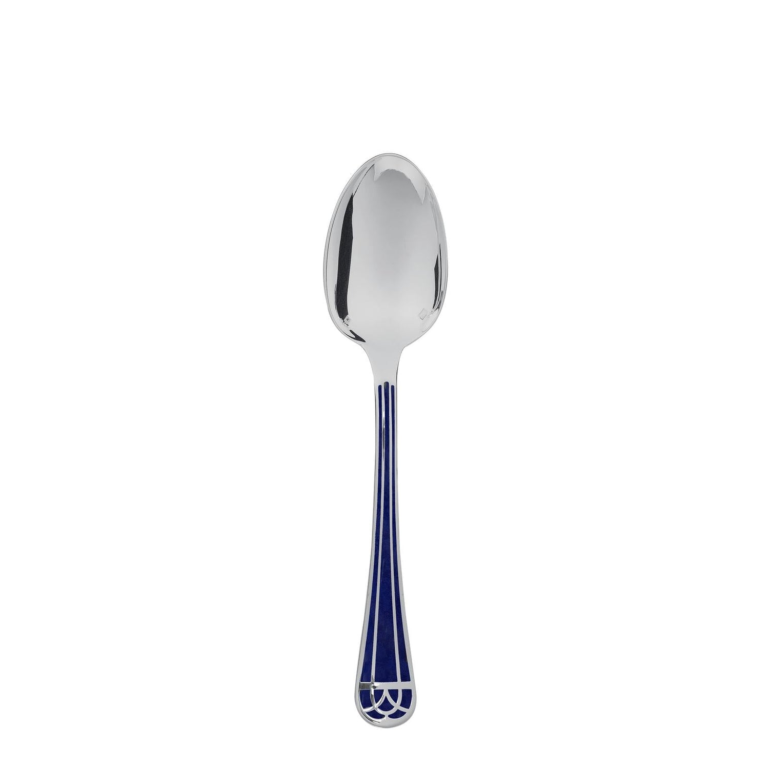 Christofle Talisman Silver Plated Standard Tablespoon Blue