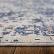 Feizy Pryor 39NGF Modern Watercolor in Blue/Tan/Brown
