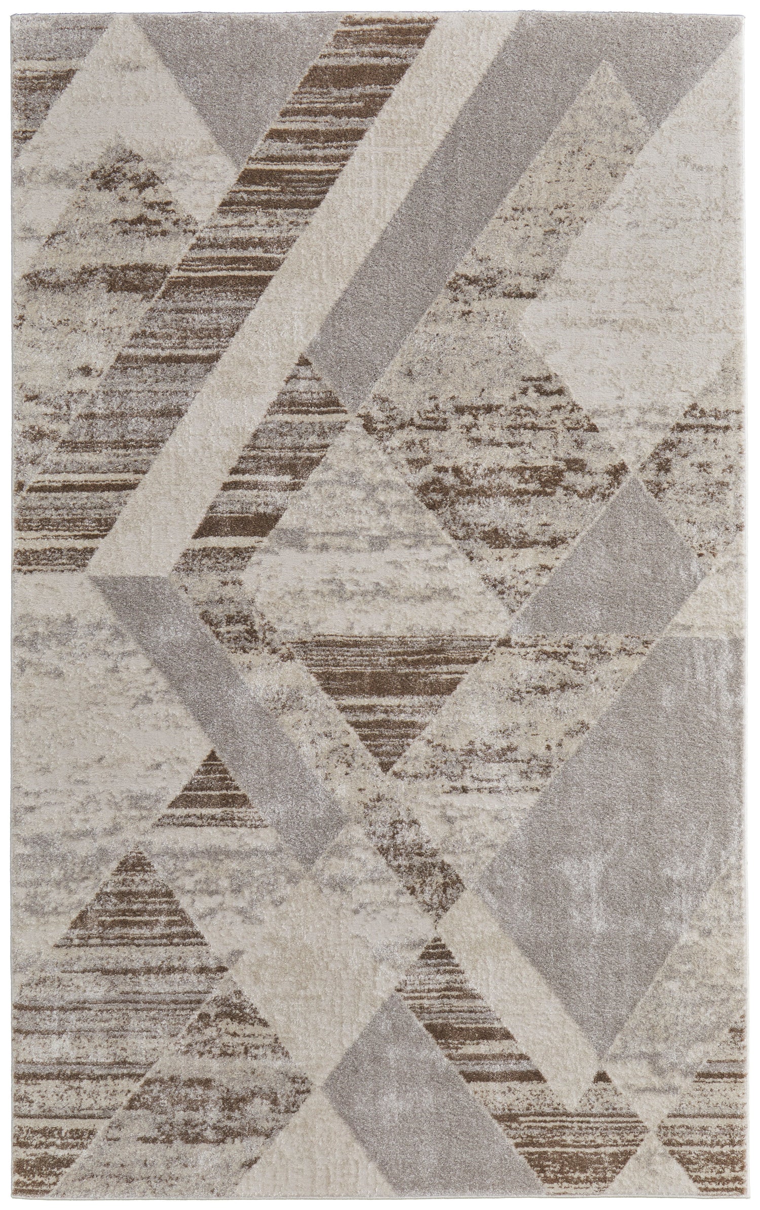 Feizy Vancouver 39NRF Rug in Beige/Brown