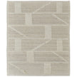 Feizy Ashby 8908F Transitional Geometric Rug in Tan/Ivory