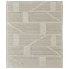 Feizy Ashby 8908F Transitional Geometric Rug in Tan/Ivory