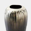 Global Views Selena Textured Silver Vase and Bowl