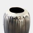 Global Views Selena Textured Silver Vase and Bowl