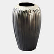 Global Views Selena Textured Silver Vase and Bowl