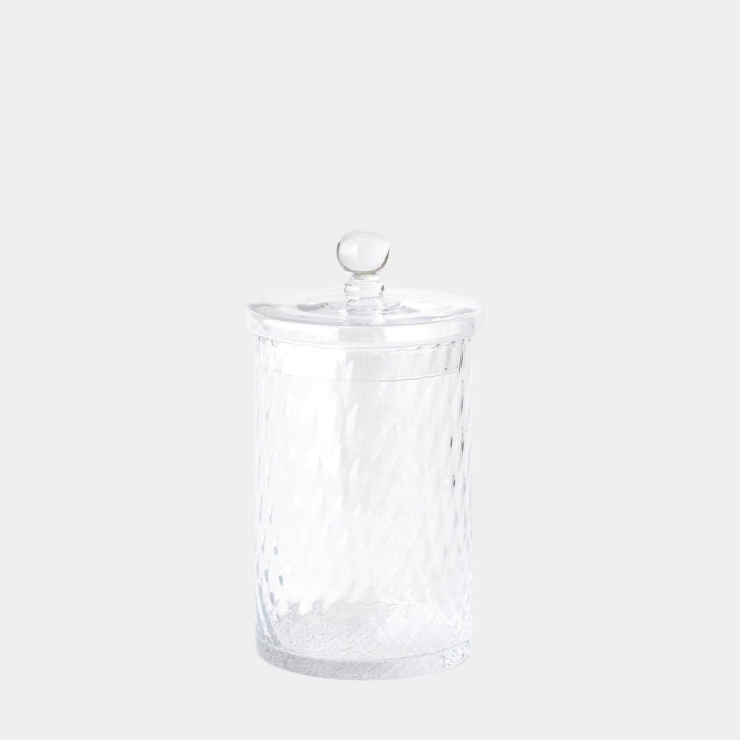 Global Views Diamond Shaped Optic Lidded Canister