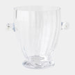 Global Views Rolled Handle Ice Bucket