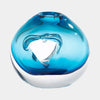 Global Views Lacuna Single Hole Glass Vase