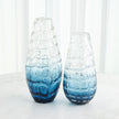 Global Views Ombre Blue Vase