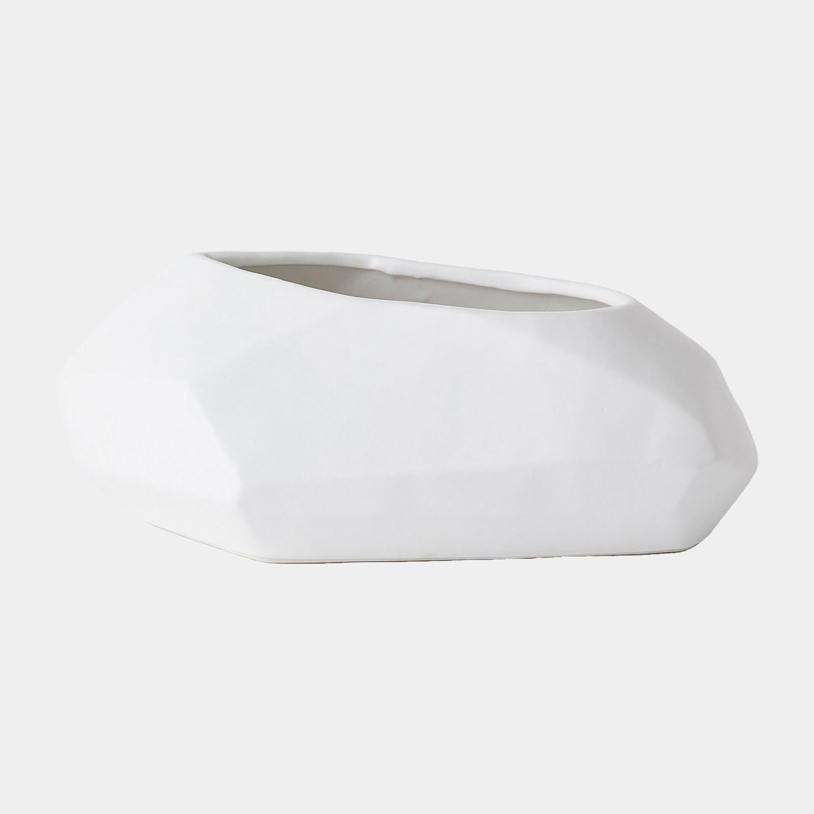 Global Views Kryptero Geometric Angled Planter