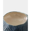 Global Views Aiden Etched Blue Rimed Planter