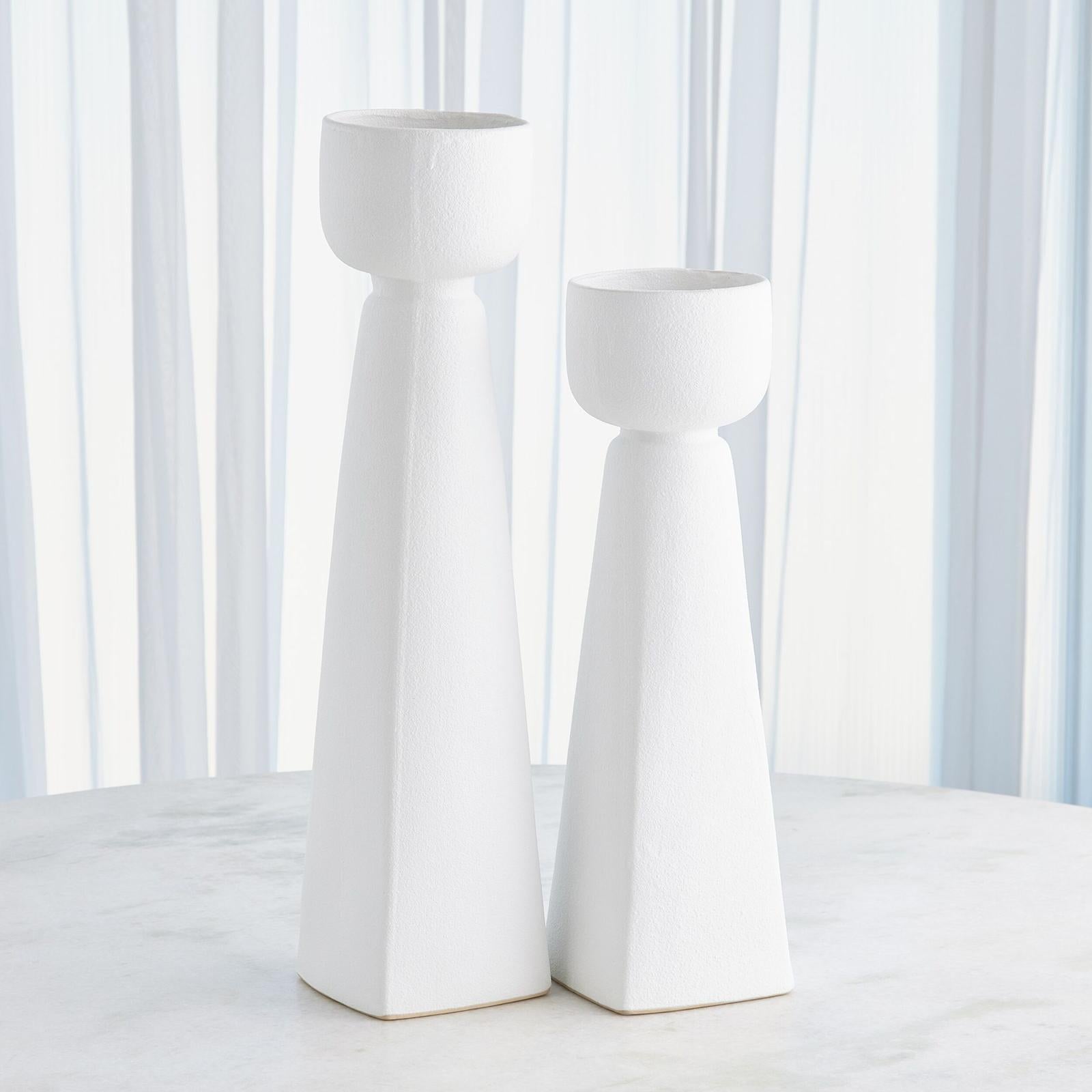 Global Views Cupped Vase