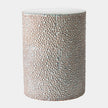 Global Views Ferradas Stone Stool Shiny