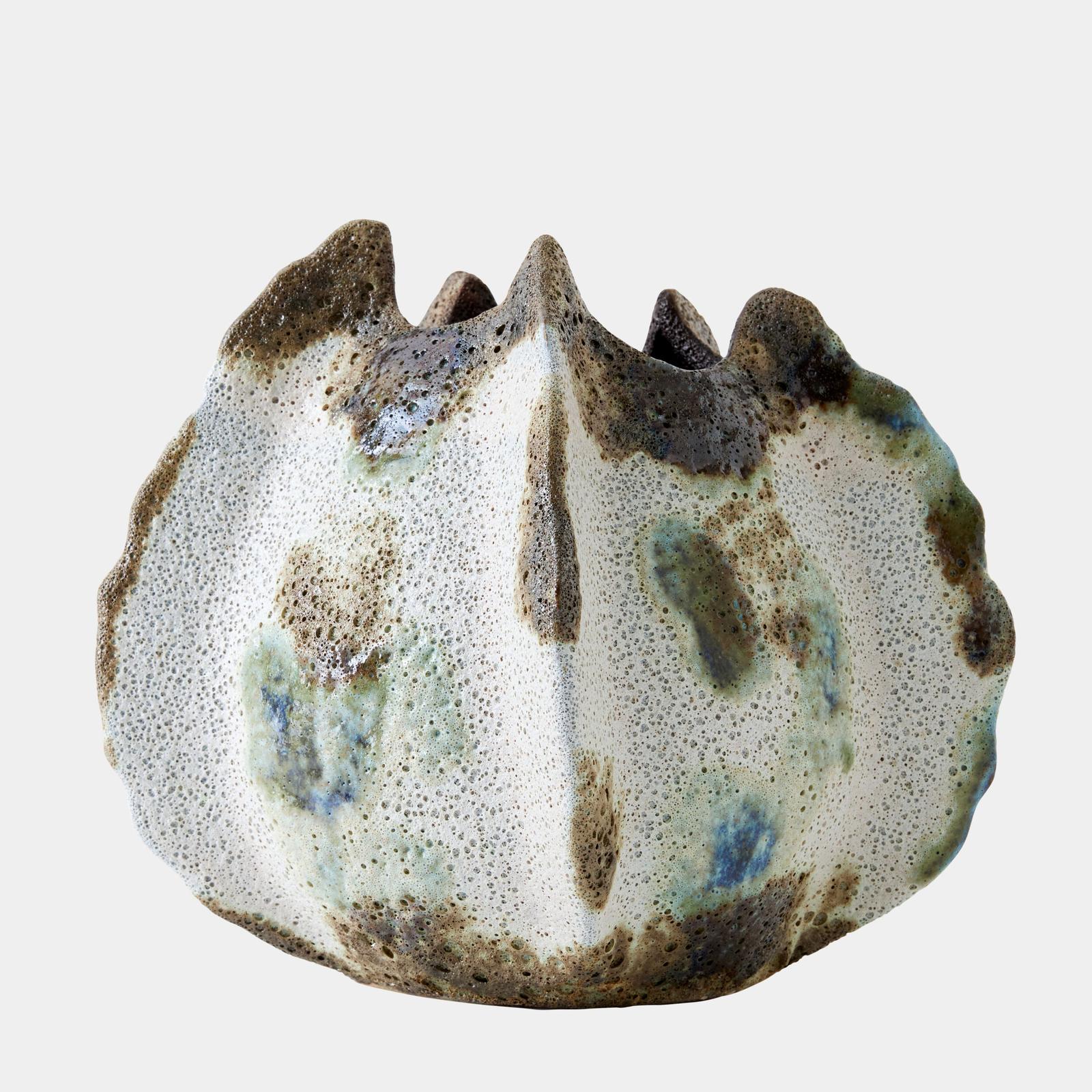 Global Views Ceramic Pinched Vase