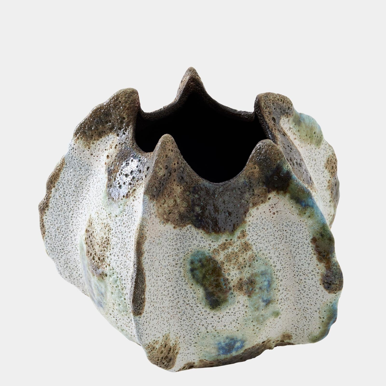 Global Views Ceramic Pinched Vase