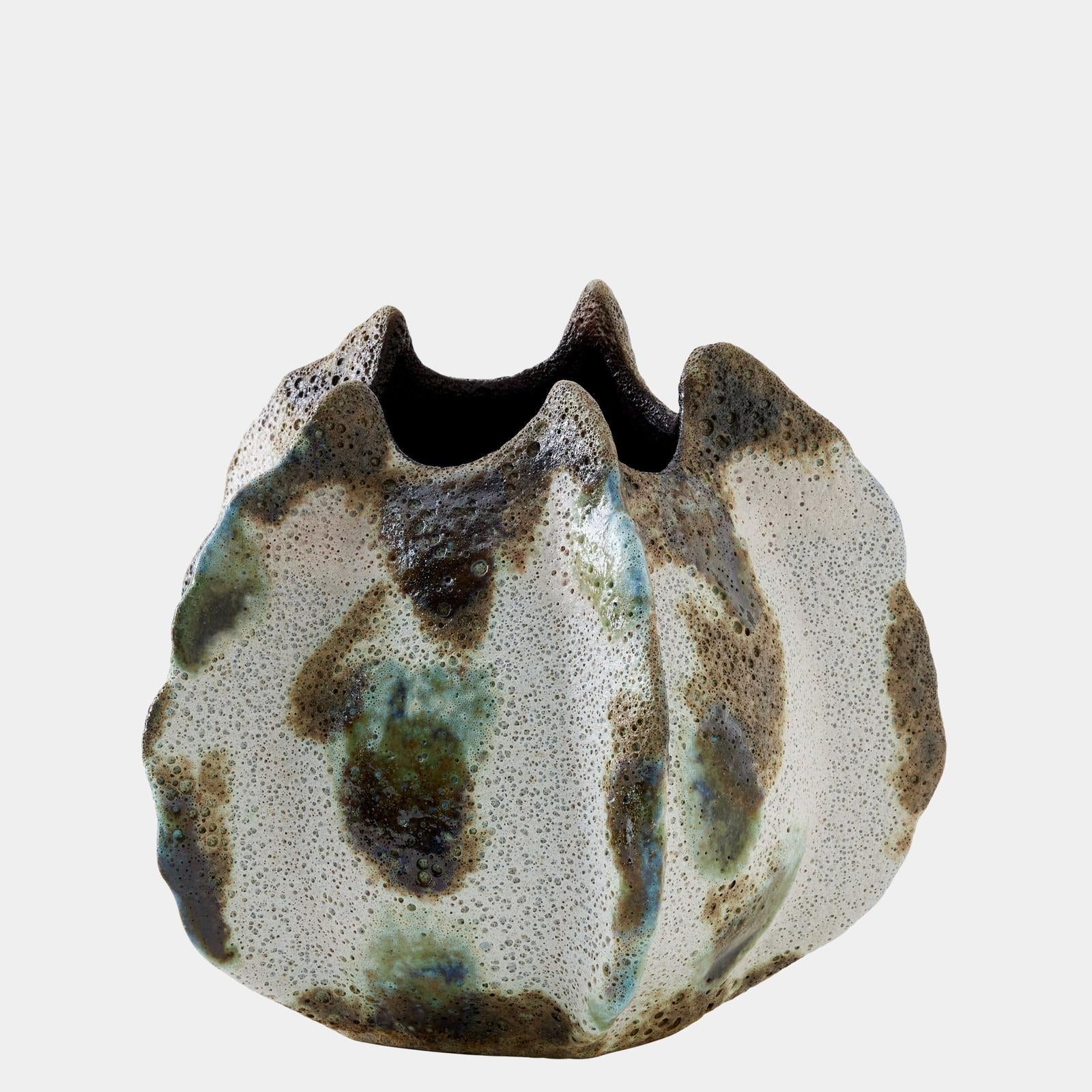 Global Views Ceramic Pinched Vase
