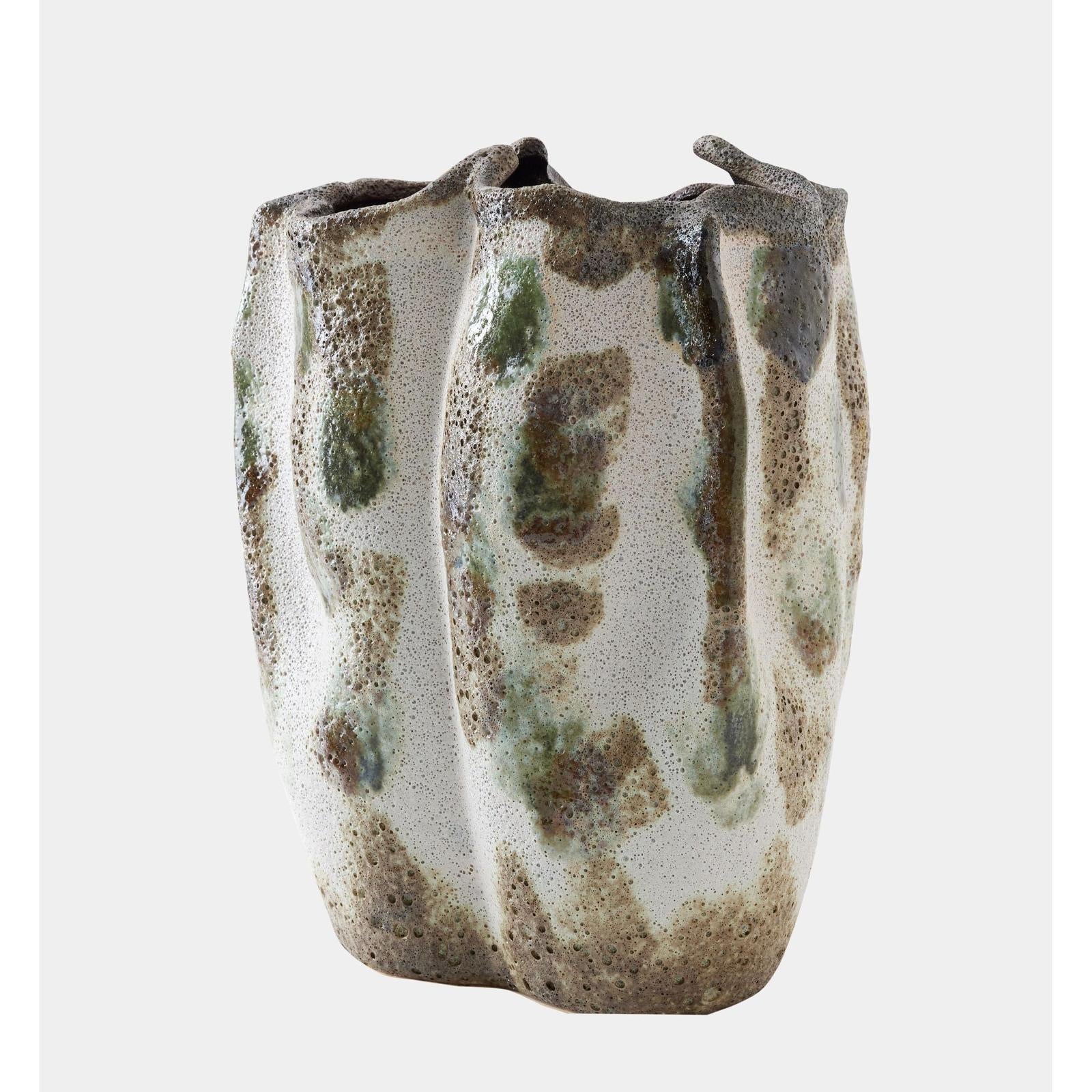 Global Views Ceramic Pinched Vase