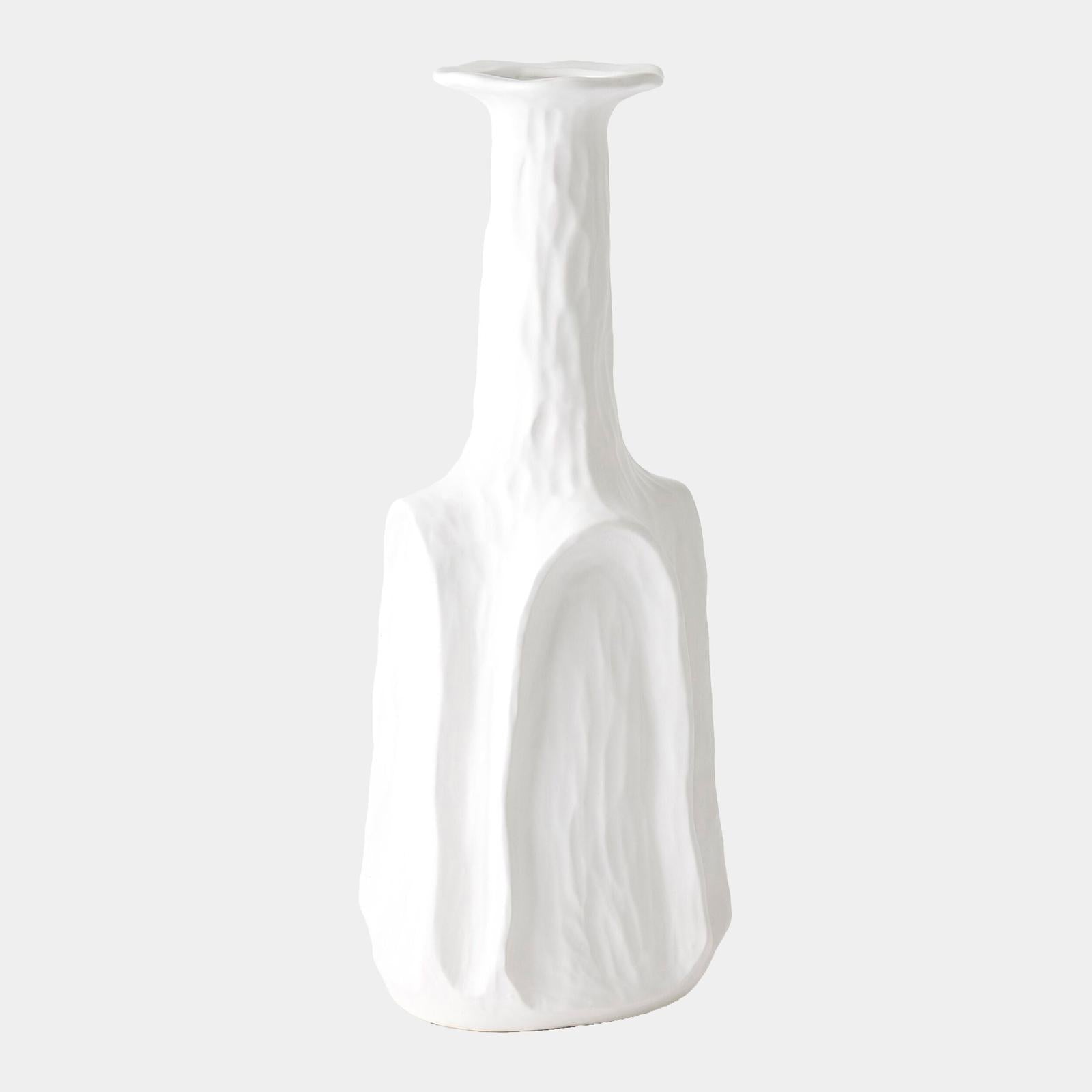 Global Views Colosseum White Vase