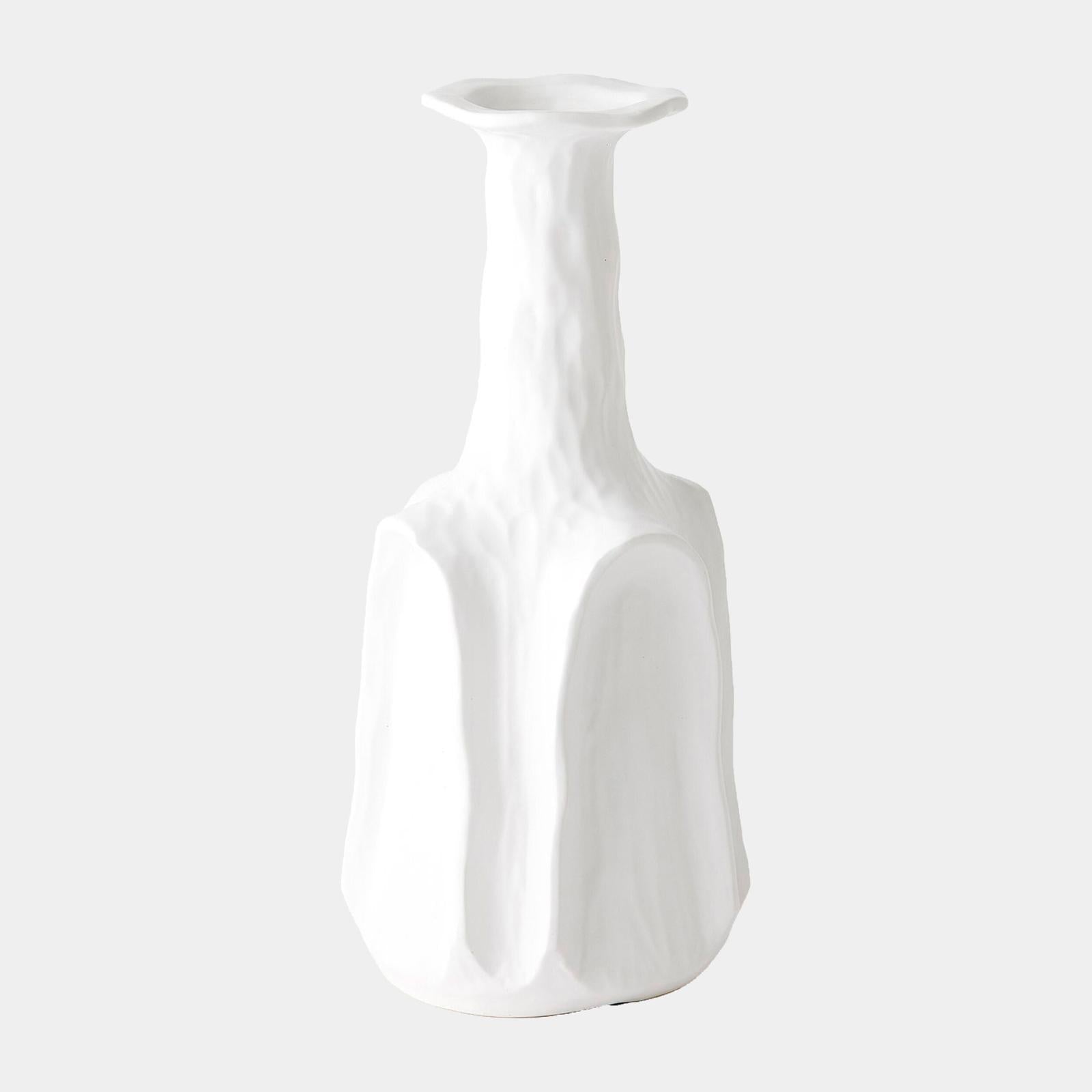 Global Views Colosseum White Vase