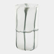 Global Views Crooked Line Grid Vase