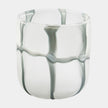 Global Views Crooked Line Grid Vase
