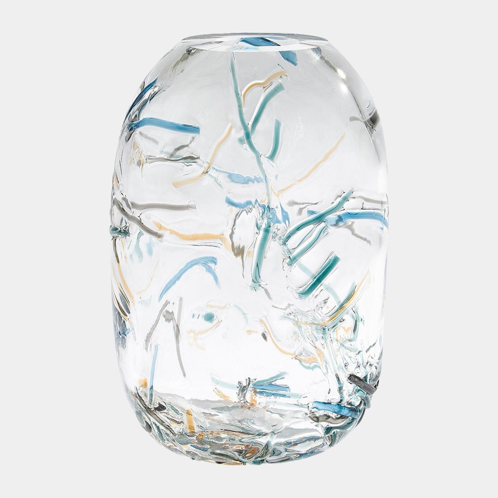 Global Views Confetti Glass Vase