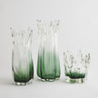 Global Views Rebound Six Point Glass Vase