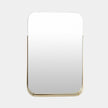 Global Views Tucker Shelf Mirror Brass