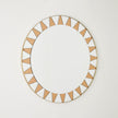 Global Views Sun Mirror Brass