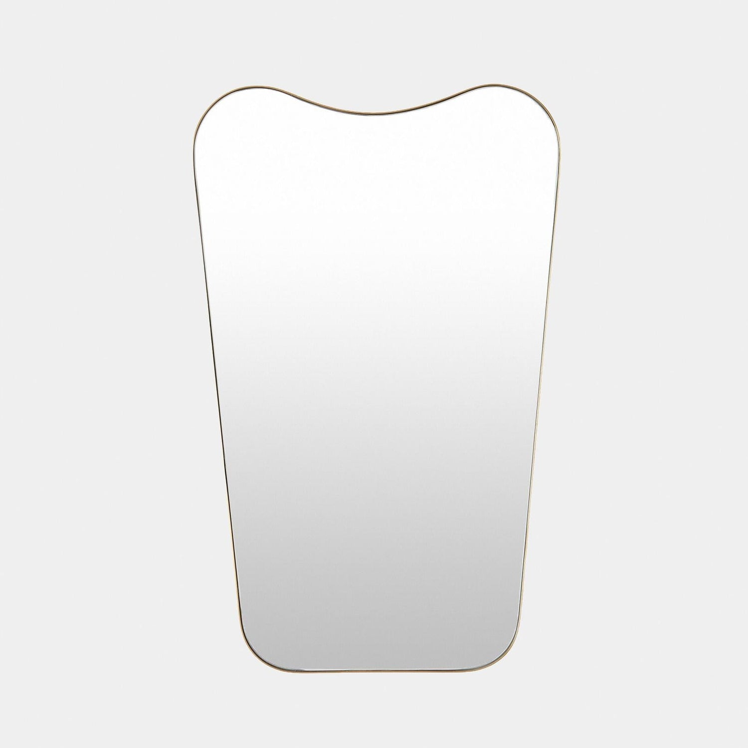 Global Views Mariko Organic Brass Framed Mirror