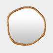 Global Views Fremmy Antique Brass Irregular Mirror