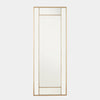 Global Views Block Framed Mirror Brass