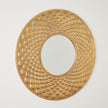Global Views Gold Fish Scale Wall Mirror