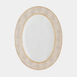 Global Views Rabson Mirror Faux Shagreen Gold