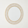 Global Views Rabson Mirror Faux Shagreen Gold