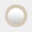 Global Views Rabson Mirror Faux Shagreen Gold