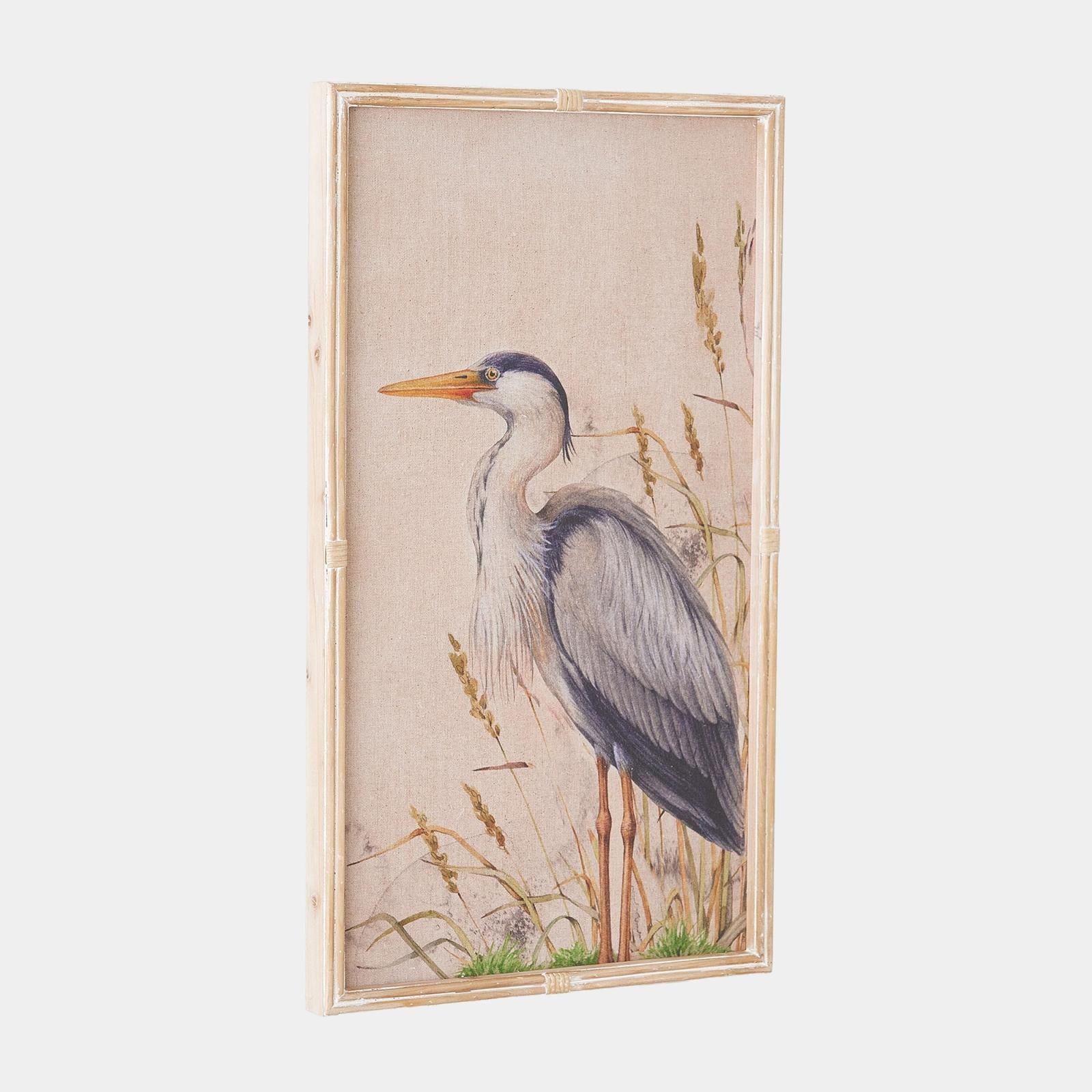 Global Views Great Blue Heron Wall Art