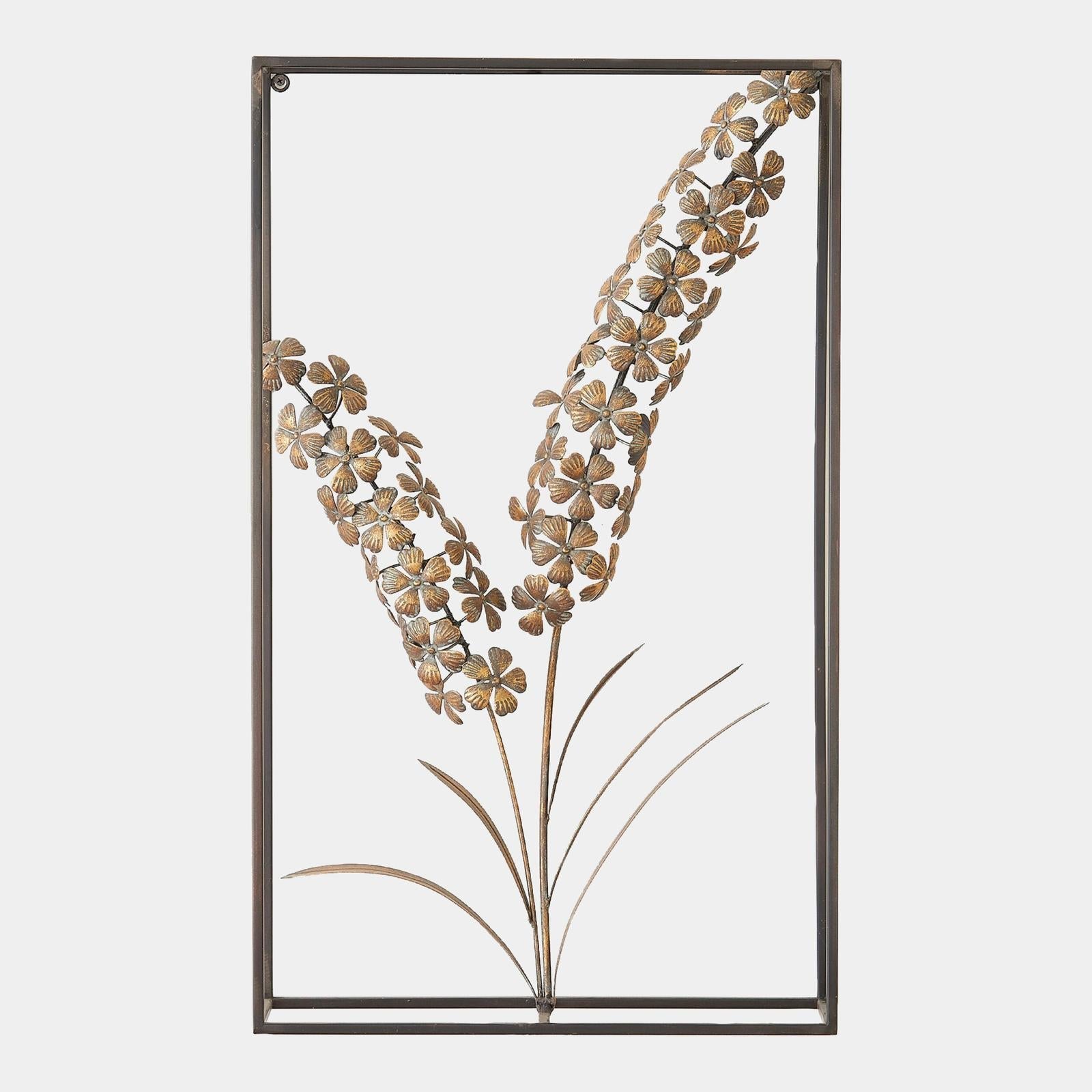 Global Views White Lavender Wall Decor