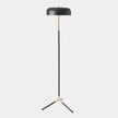 Global Views Carson Black Brass Dome Floor Lamp