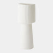Global Views Torcia Tall Ribbed Top Vase