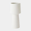 Global Views Torcia Tall Ribbed Top Vase
