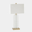 Global Views Emma Crystal Table Lamp Gold