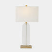 Global Views Emma Crystal Table Lamp Gold