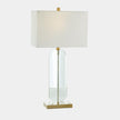 Global Views Emma Crystal Table Lamp Gold