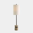Global Views Benson Faux Travertine Bronze Buffet Lamp