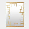 Global Views Jasmine Gold Leaf Wall Mirror
