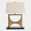 Global Views Eta Antique Brass Table Lamp