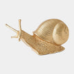 Global Views Slowcoach Snail Gold