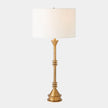 Global Views Gear Antique Brass Table Lamp