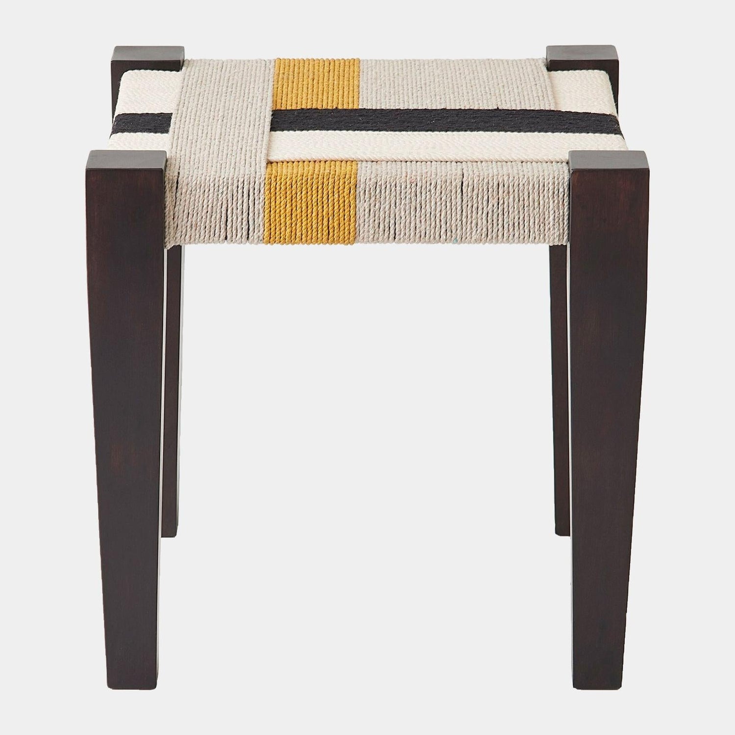 Global Views Fiori Jute Stool